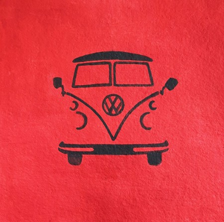 Original 30 x 30 Akryl på akvarellpapper. Pris 1000:- Tryck på canvas 60 x 60 cm. Pris 900:- 